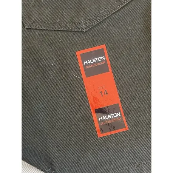 Vintage Halston Jeanswear Womens Mom Jean Shorts High Rise | NWT| Pair| Size 14 - Picture 6 of 9